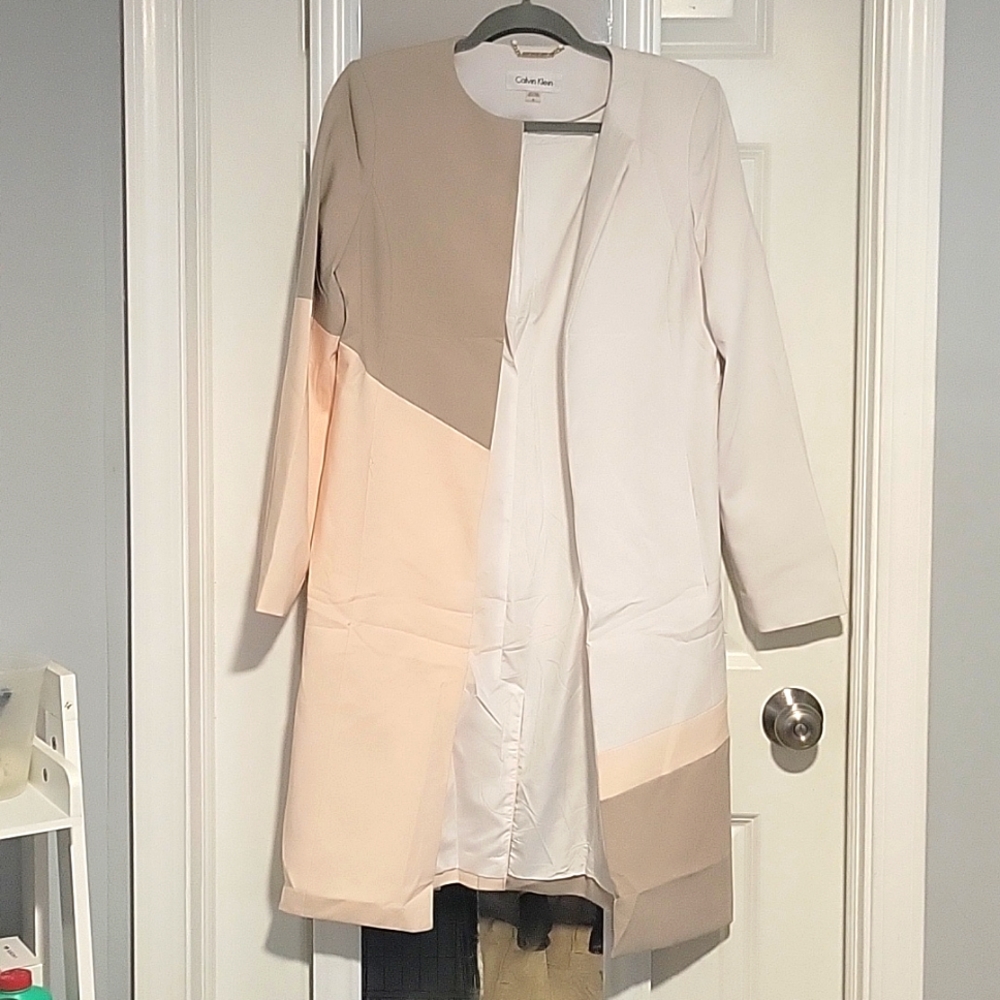 Calvin Klein Long Suit Jacket Size 6